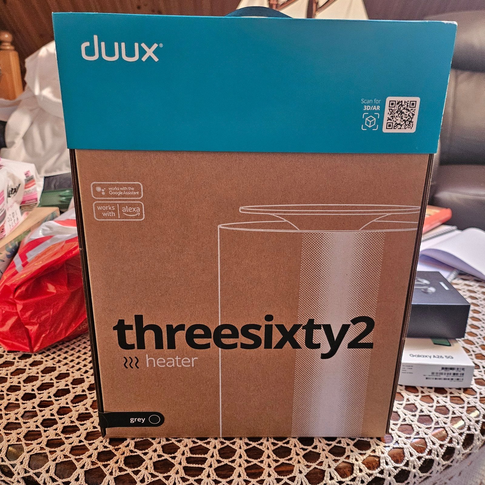 Duux Threesixty 2 Heater - Slimme Elektrische Kachel, Overige soorten, Elektrisch, Nieuw, Ophalen of Verzenden