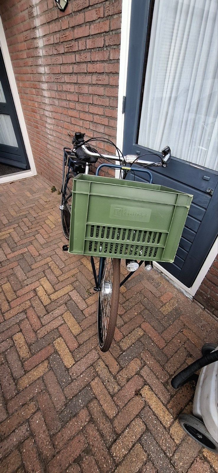 E-bike met voorrek en achterdrager, Gebruikt, 51 tot 55 cm, 30 tot 50 km per accu, Ophalen