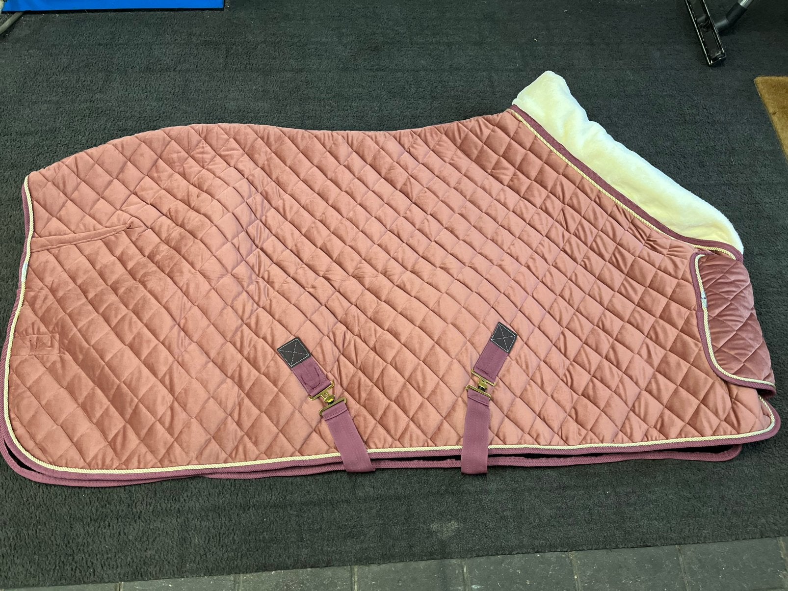 Nieuwe velvet showdeken 155/205 165/215, Ophalen, Nieuw