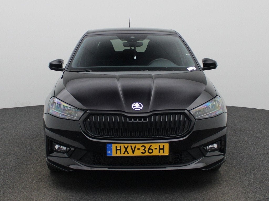 Skoda Fabia 1.0 TSI Monte Carlo Metallic lak | Automaat | 18, 12 maanden, Gebruikt, Euro 6, Zwart