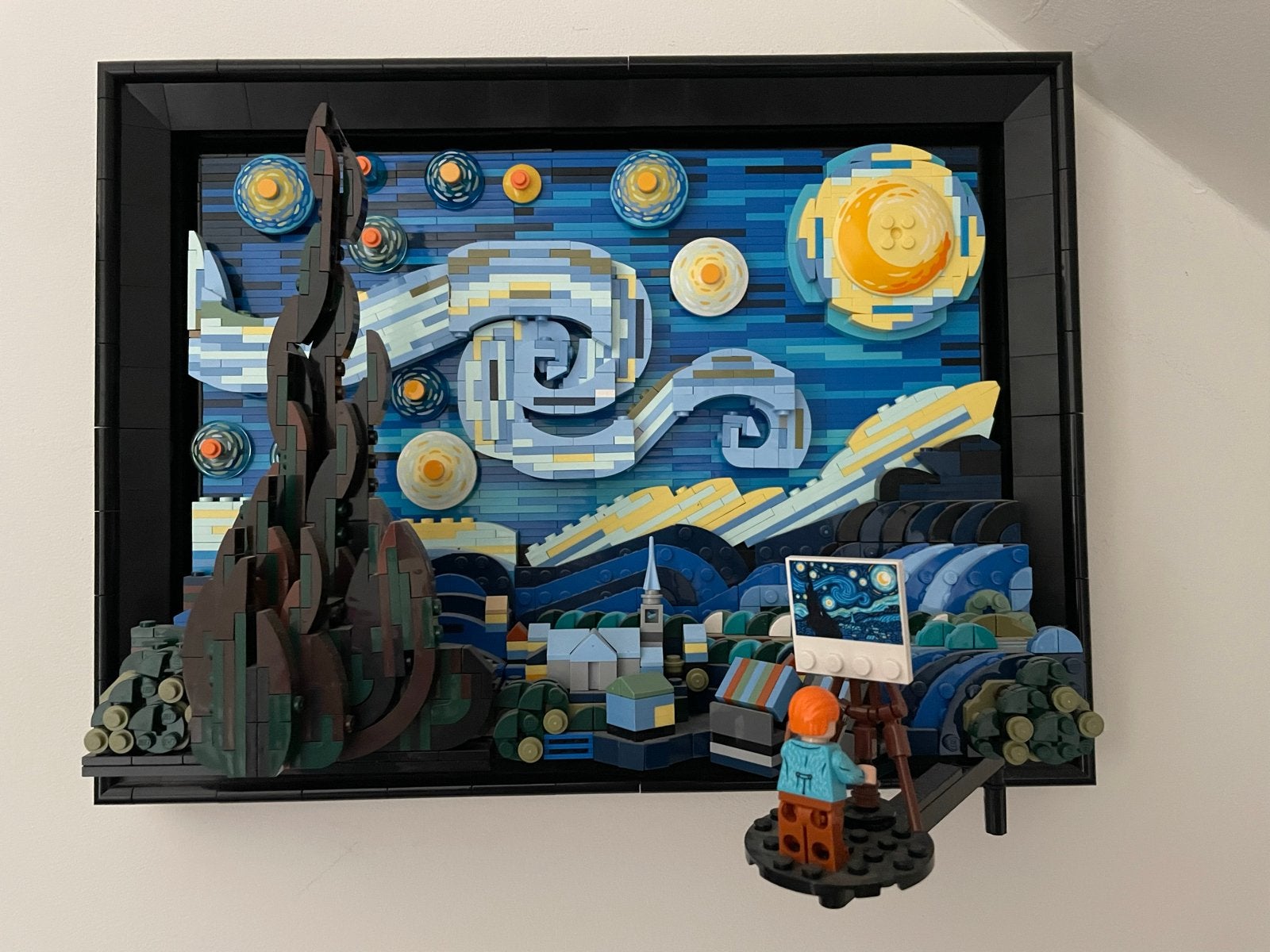 LEGO Ideas 21333 Vincent van Gogh - De sterrennacht, Ophalen, Lego, Complete set, Compleet