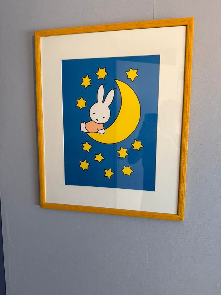 Prachige nijntje print, Ophalen of Verzenden, Zo goed als nieuw, Wanddecoratie