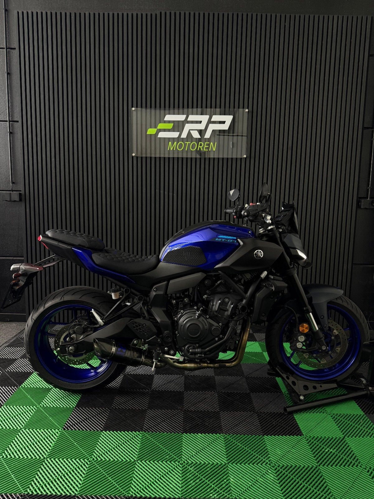 Yamaha MT-07 Icon Blue 2025 (A2) | Akrapovic MT07 MT 07, Motoren, Motoren | Yamaha, Bedrijf, Naked bike, meer dan 35 kW, 2 cilinders