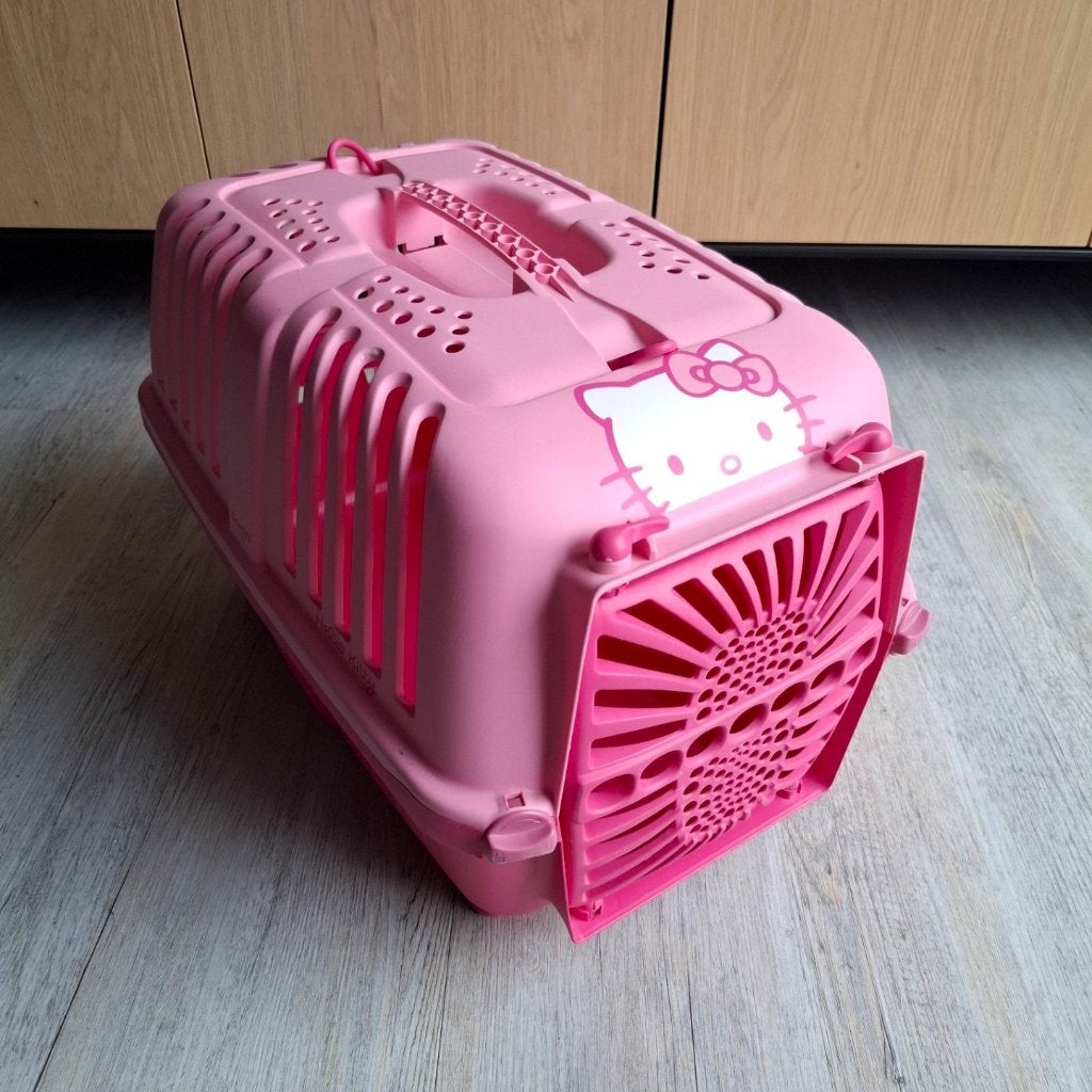 Erg leuke Hello Kitty transportbox, Ophalen, Zo goed als nieuw