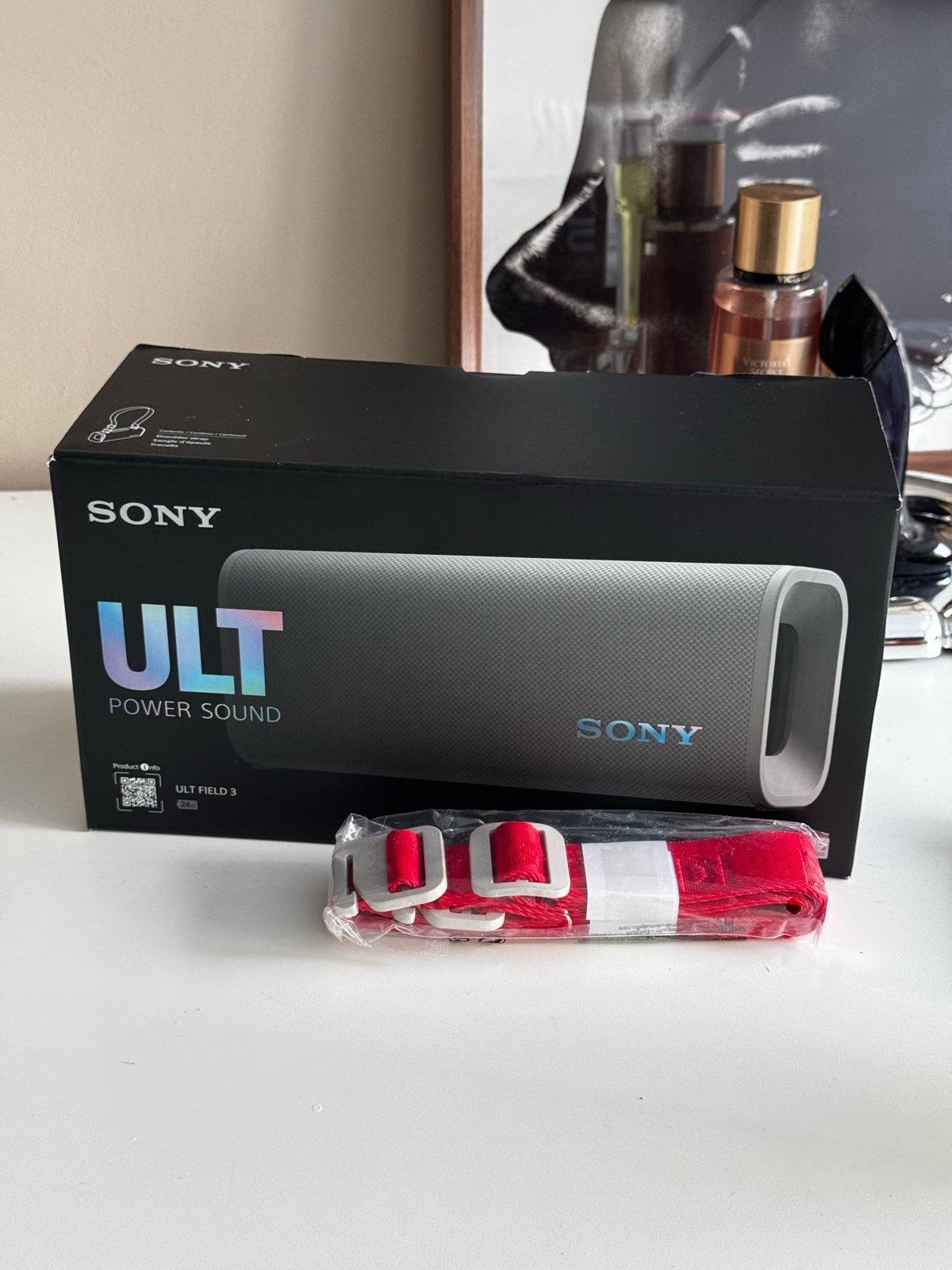 Sony ULT speaker wit met Bacardi strap nieuw, Nieuw, Ophalen of Verzenden, Draagbare speaker, Sony