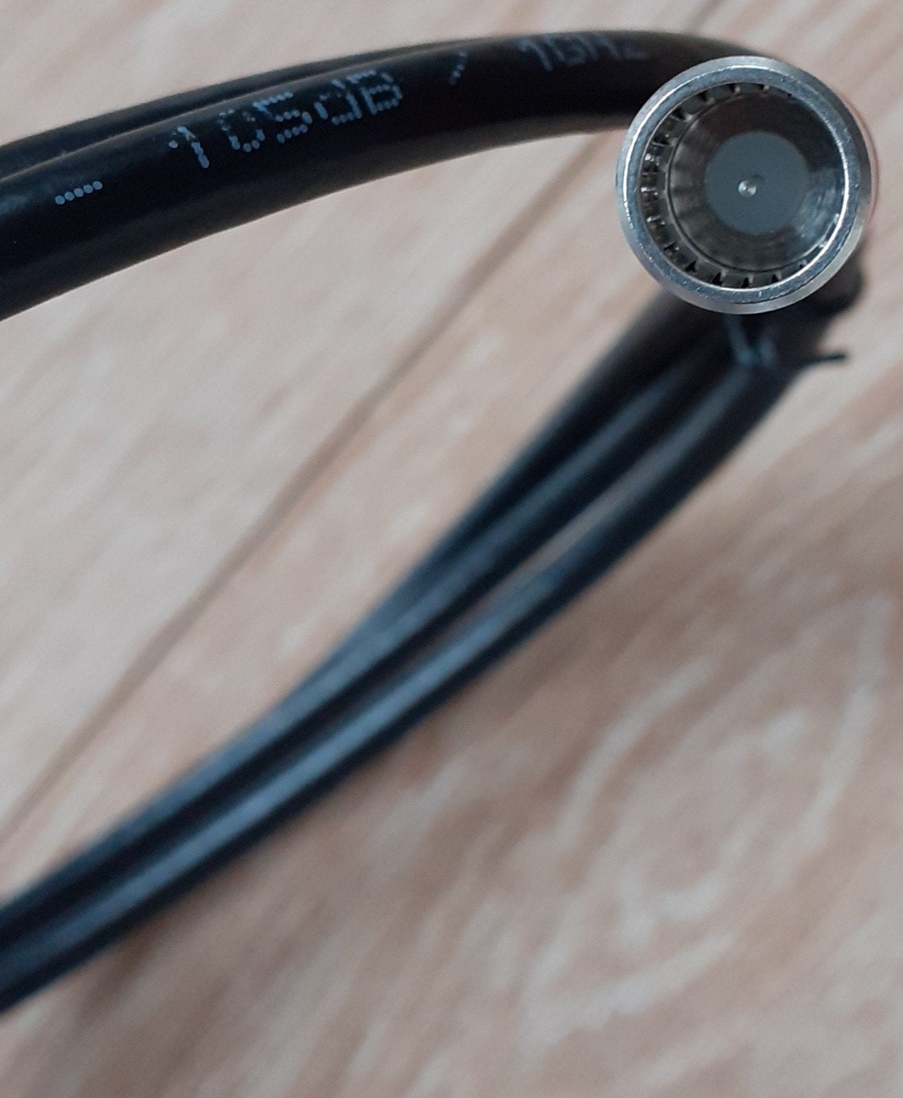 F-connector kabel Ziggo, coax naar tulp & man-man koppelstuk, Ophalen of Verzenden, Nieuw, Minder dan 2 meter, Coaxiale kabel