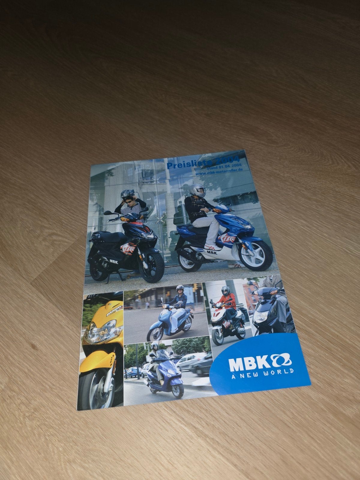 MBK "preisliste 2004", Ophalen of Verzenden, Zo goed als nieuw, Plaatje