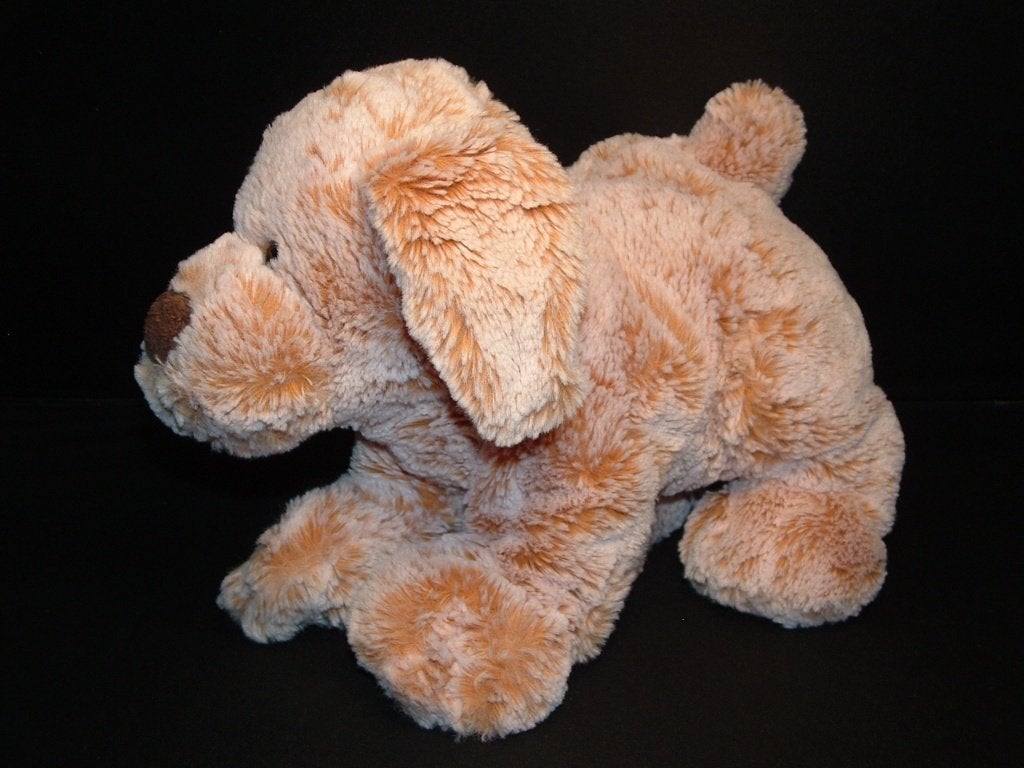 NICOTOY HOND PLUCHE LANGHARIG ORANJEBRUIN/WIT, Verzenden, Nieuw, Overige typen