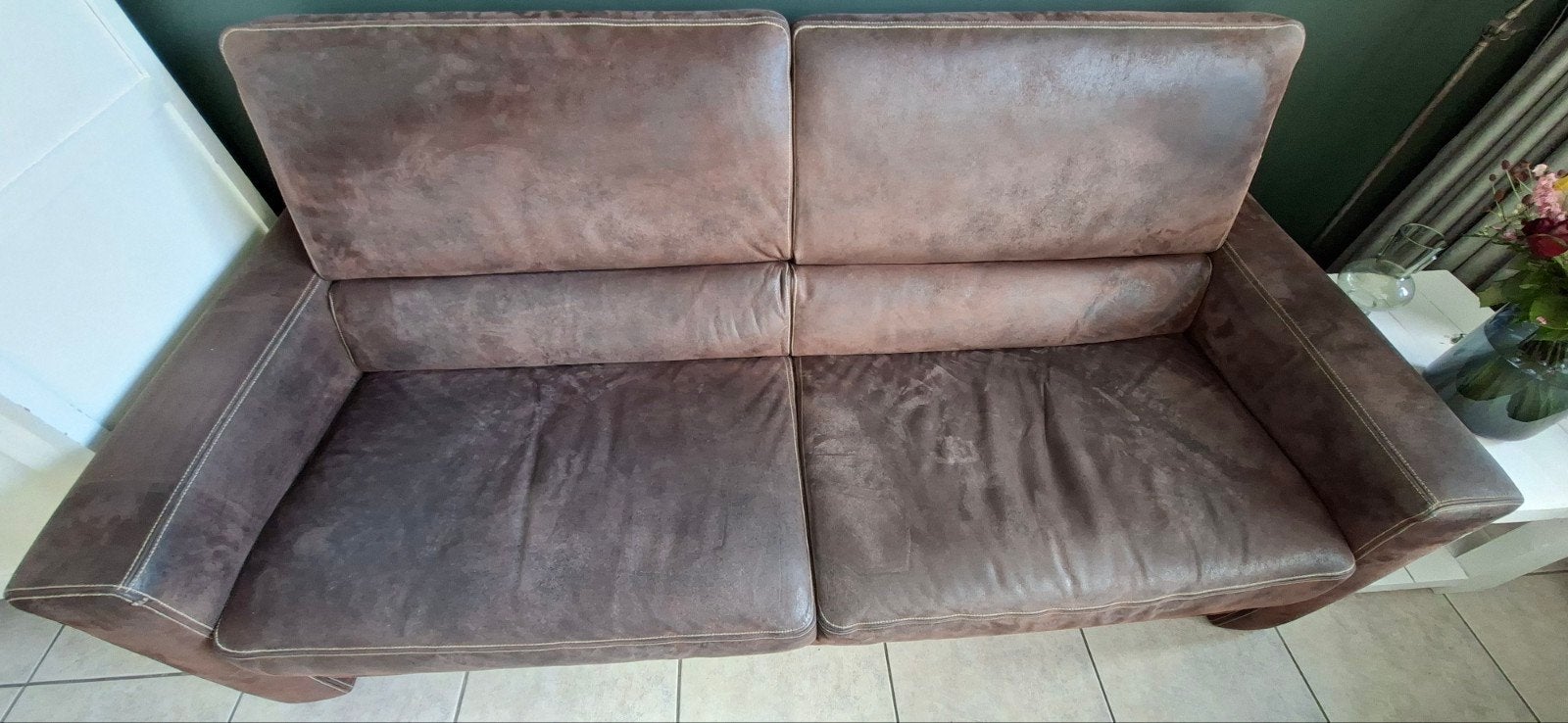 2,5 zits bank, Huis en Inrichting, Banken | Bankstellen, Ophalen, Gebruikt, 75 tot 100 cm, Tweepersoons