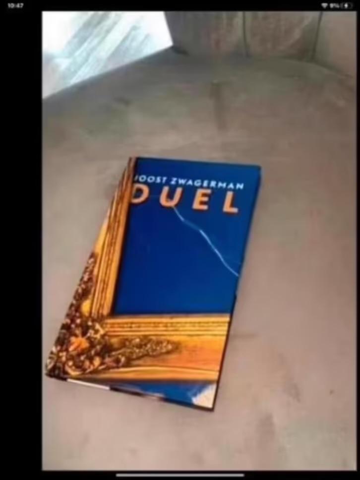 Joost Zwagerman - Duel, Ophalen of Verzenden, Zo goed als nieuw