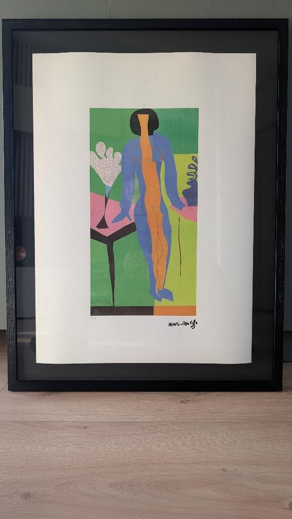 Henri Matisse Zulma originele litho 50x70 ingelijst, Antiek en Kunst, Kunst | Litho's en Zeefdrukken, Ophalen