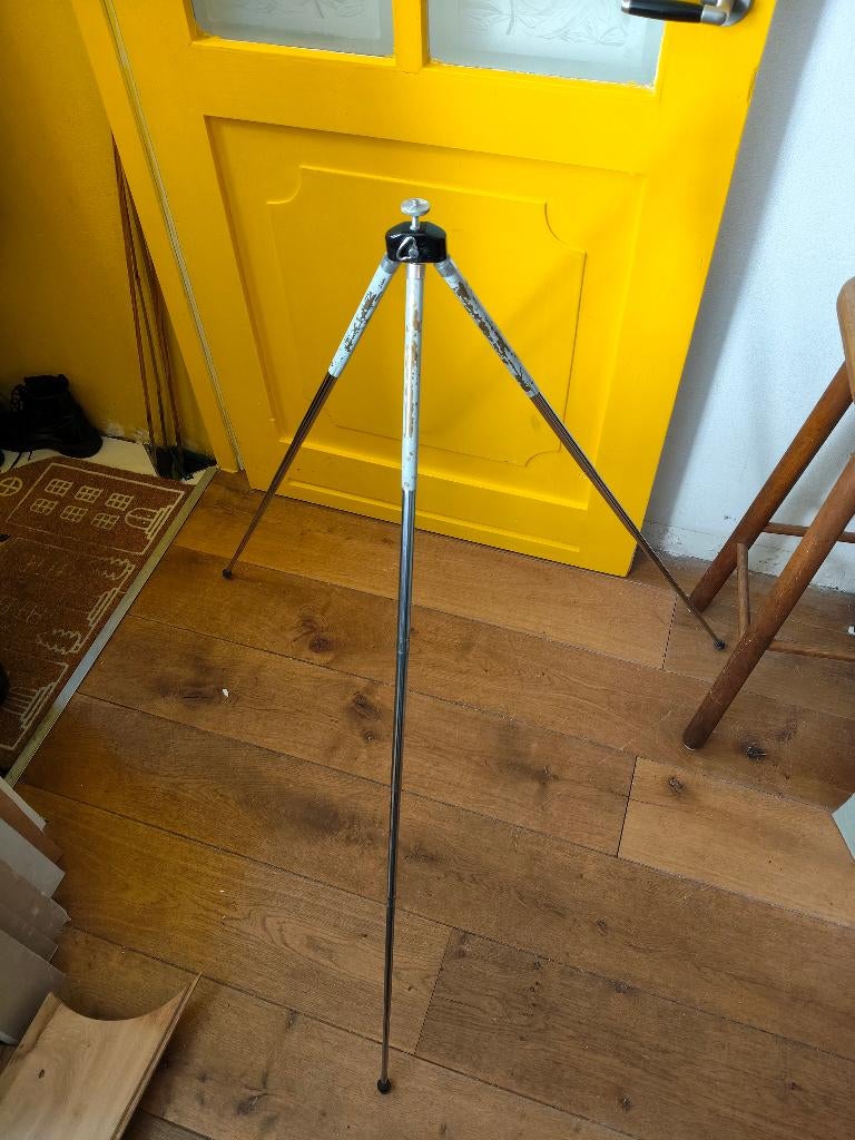 Revue vintage camera-statief / fotostatief – inklapbaar, Ophalen of Verzenden, Gebruikt, Minder dan 150 cm, Driepoot