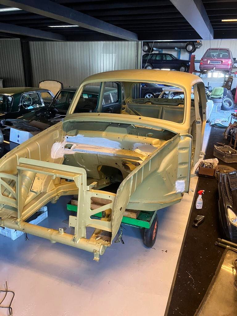 Mercedes Ponton, 220 S uit 1961, project met USA Title, foto 2