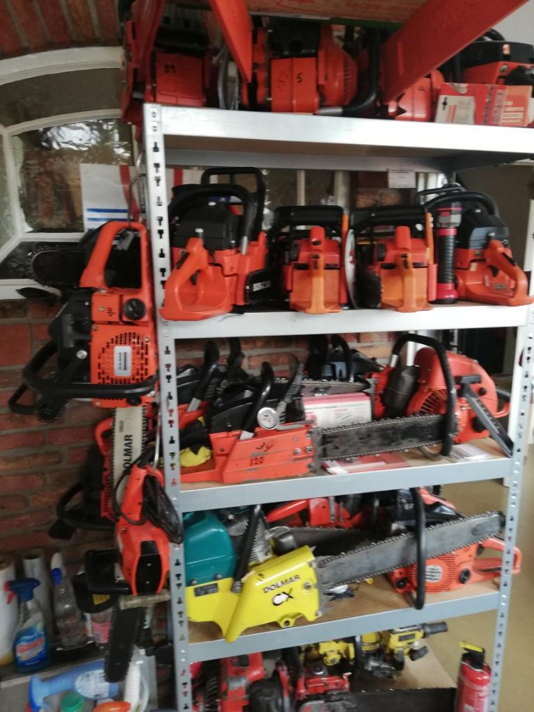 Dolmar zagen Aantrek kappen  Sachs-Dolmar  Voor alle Machine, Tuin en Terras, Ophalen of Verzenden, Gebruikt, Overige soorten