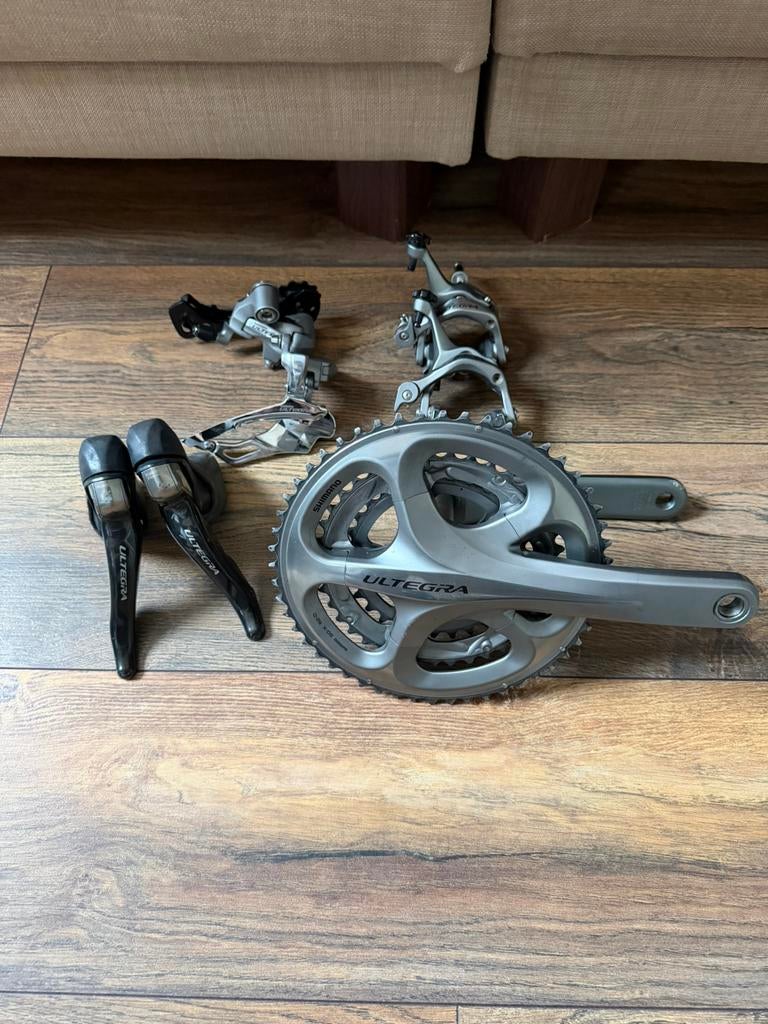 Shimano Ultegra 6700/6703 groepset, Shimano, Ophalen of Verzenden, Zo goed als nieuw, Derailleur of Ketting