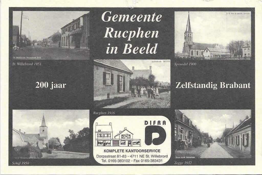 AK Rucphen - Gemeente Ruckphen in Beeld, Verzenden, 1960 tot 1980, Ongelopen, Noord-Brabant