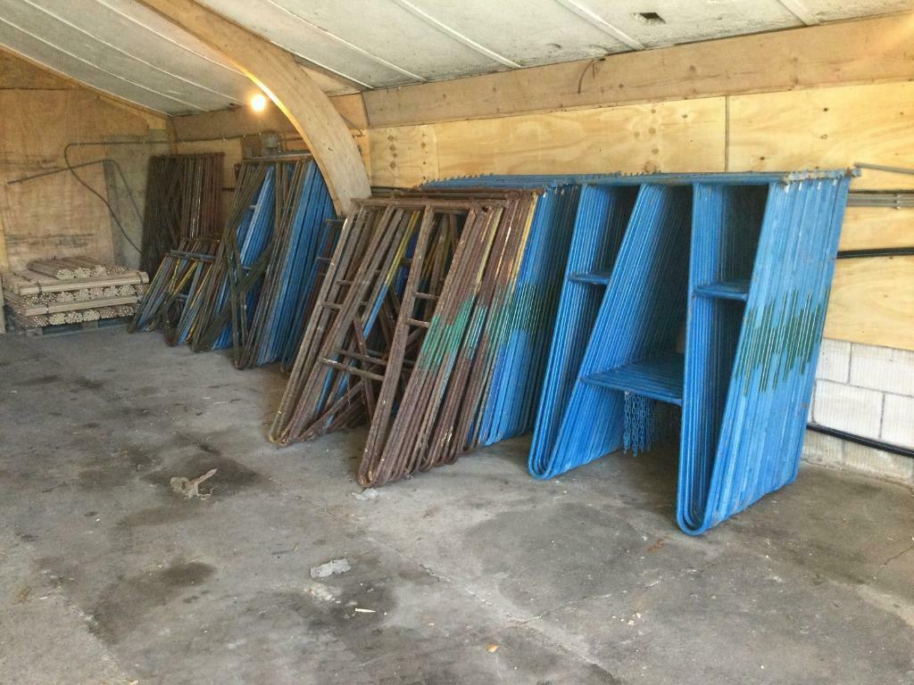Klapschagen, schagen, metselschagen, bouwschagen, Ophalen of Verzenden, Gebruikt, Gevelsteiger