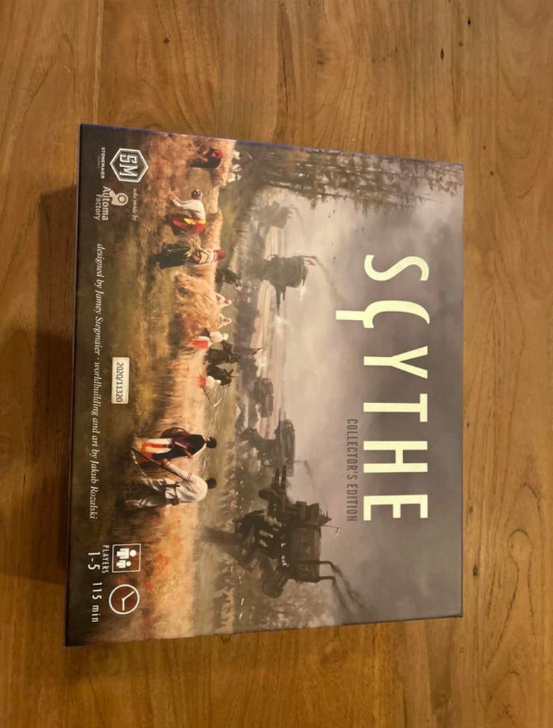 Scythe collectors edition incl organizer hout, Ophalen of Verzenden, Zo goed als nieuw