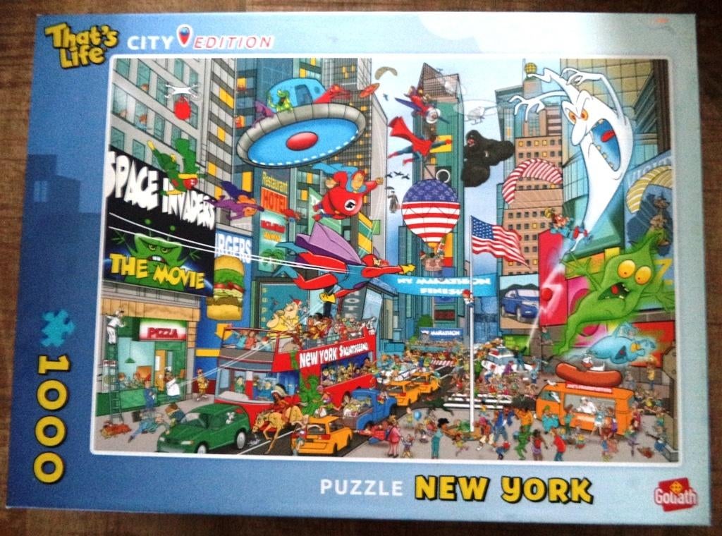 That's Life City Edition New York, Ophalen of Verzenden, 500 t/m 1500 stukjes, Zo goed als nieuw, Legpuzzel