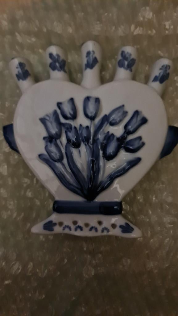 Delfts blauwe tulpenvaas, Ophalen of Verzenden