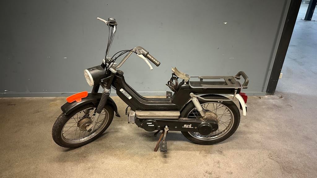 Vespa Si brommer, Ophalen, Gebruikt