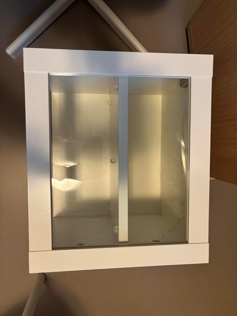 Billy Boekenkast Opzet Vitrine - 40cm Breed, Ophalen, Met plank(en), Minder dan 50 cm, Gebruikt