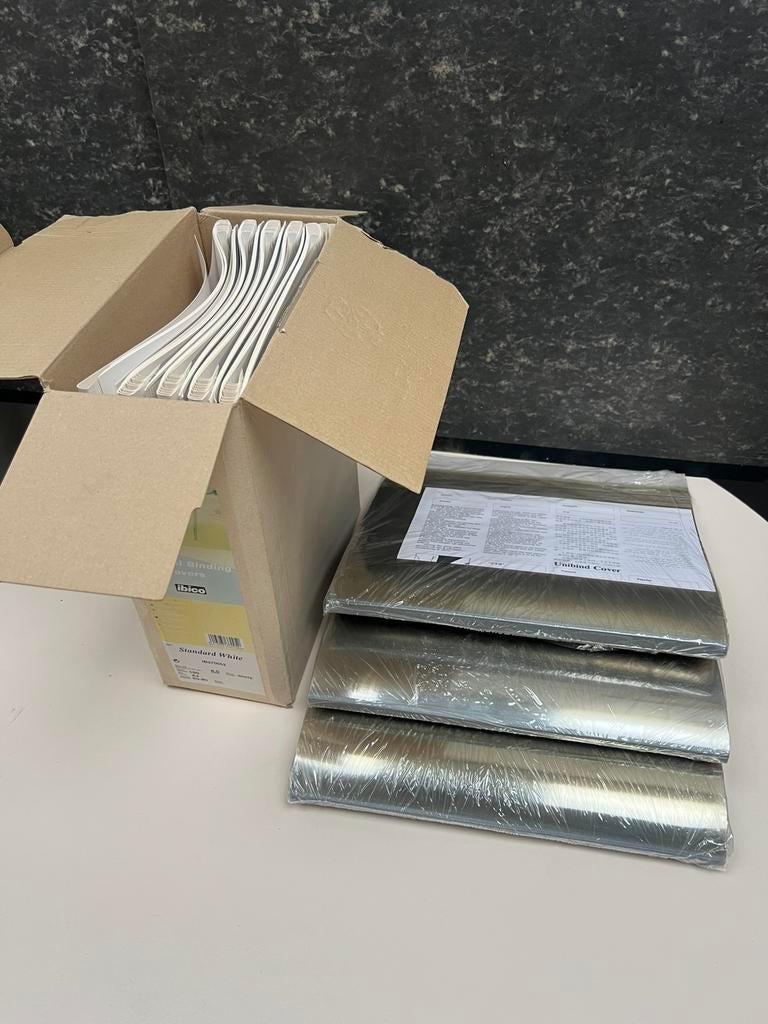 240 Thermische Mapjes / Omslagen Unibind Cover / Ibico, Ophalen of Verzenden