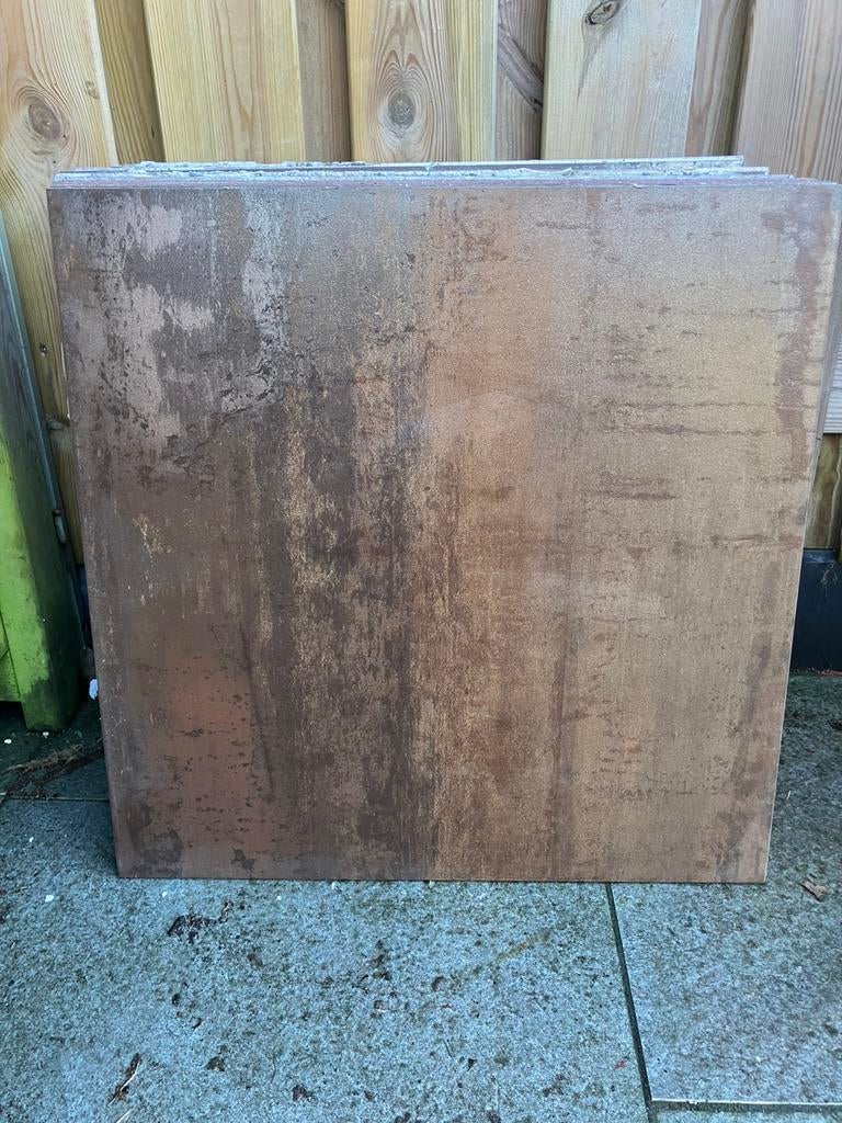 Vloer/wandtegels badkamer T.E.A.B, Doe-het-zelf en Verbouw, Tegels, Gebruikt, Wandtegels, Keramiek, 60 cm of meer, 5 tot 10 m²