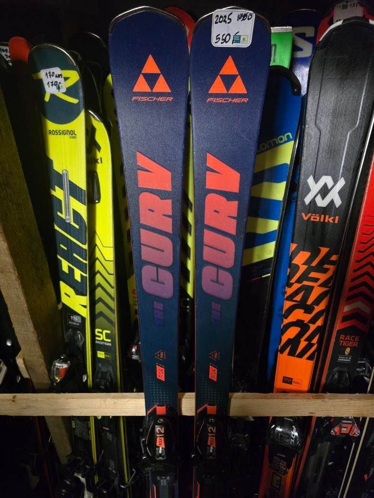 171cm FISCHER THE CURV DTX RC4 2025, Sport en Fitness, Skiën en Langlaufen, Zo goed als nieuw, Ski's, Skiën, Fischer, Carve, 160 tot 180 cm