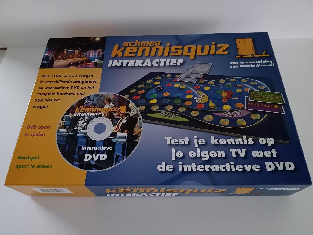 Achmea Kennisquiz Interactief  , Hobby en Vrije tijd, Gezelschapsspellen | Bordspellen, Zo goed als nieuw, Ophalen of Verzenden