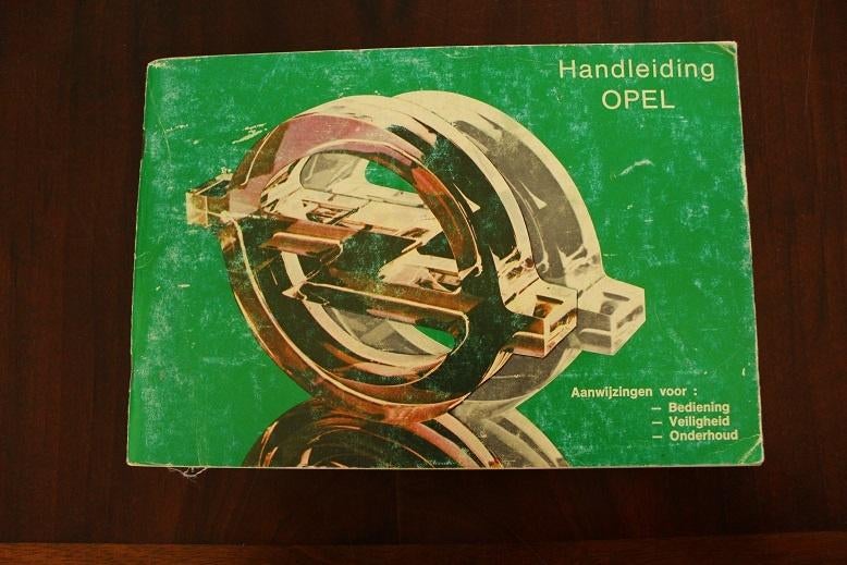 Opel Manta Ascona Kadett Rekord 1978 handleiding instructie, Ophalen of Verzenden