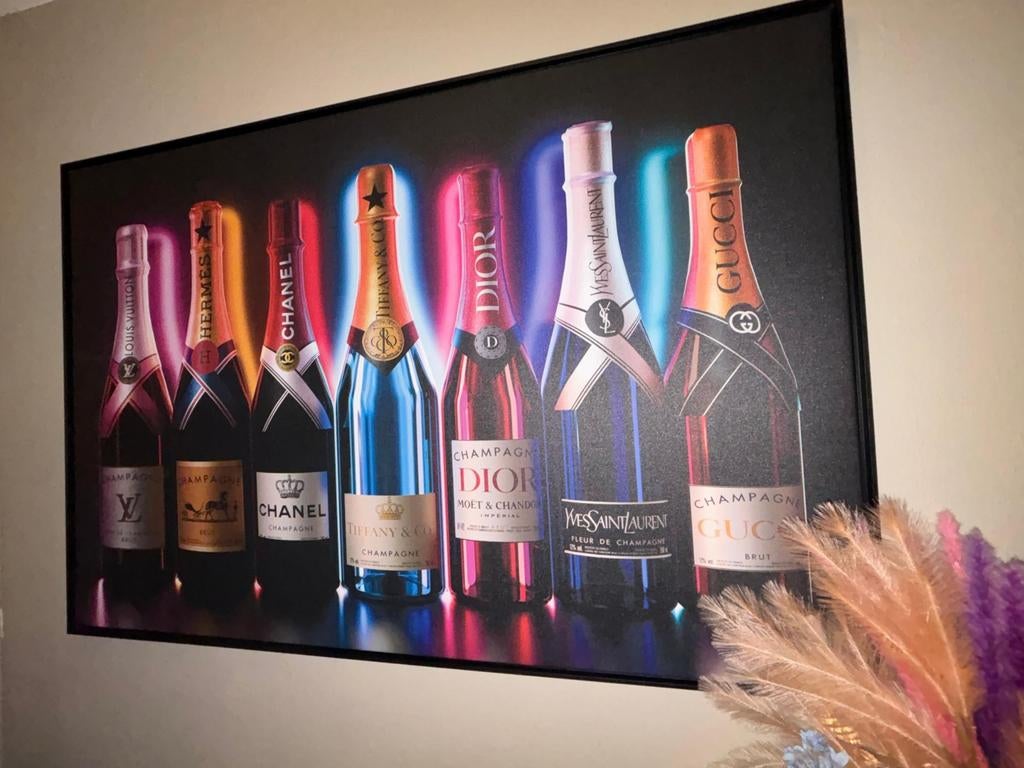 Mooi kleurig schilderij. 150 x 100 cm.  Nieuw, Ophalen, Nieuw, 125 cm of meer, Schilderij