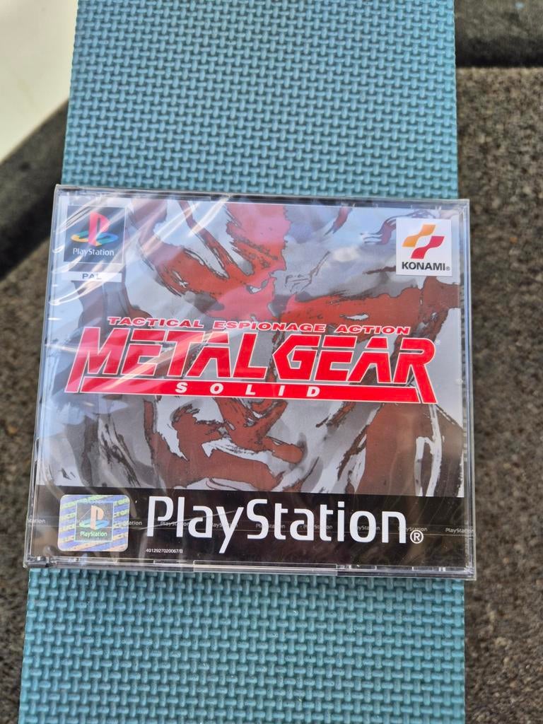 PS1 Metal Gear Solid (sealed), Spelcomputers en Games, Games | Sony PlayStation 1, Avontuur en Actie, Vanaf 18 jaar, 1 speler