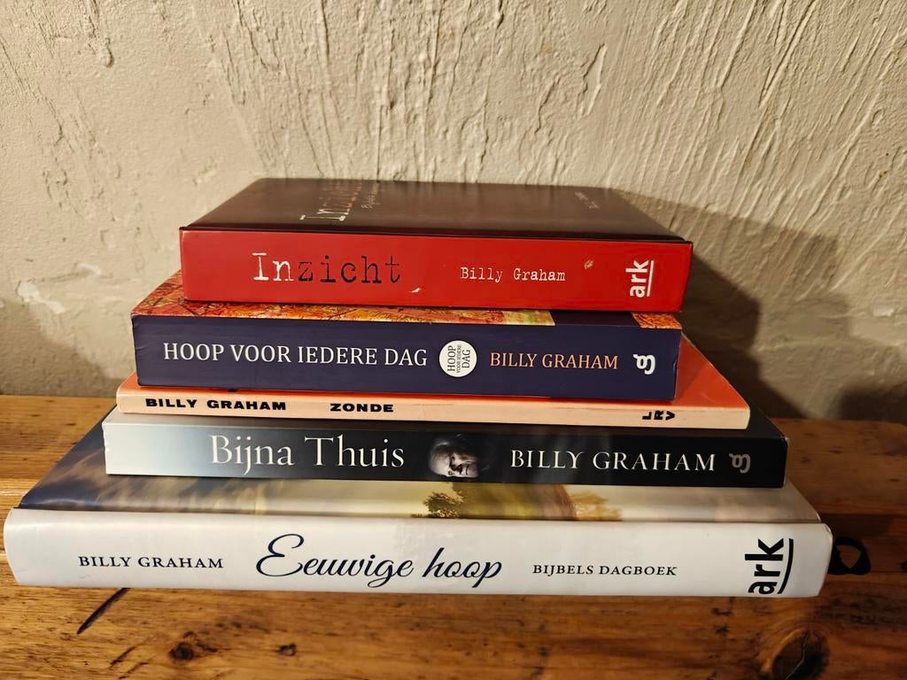5 (dag) boeken van Billy Graham., Ophalen of Verzenden, Zo goed als nieuw