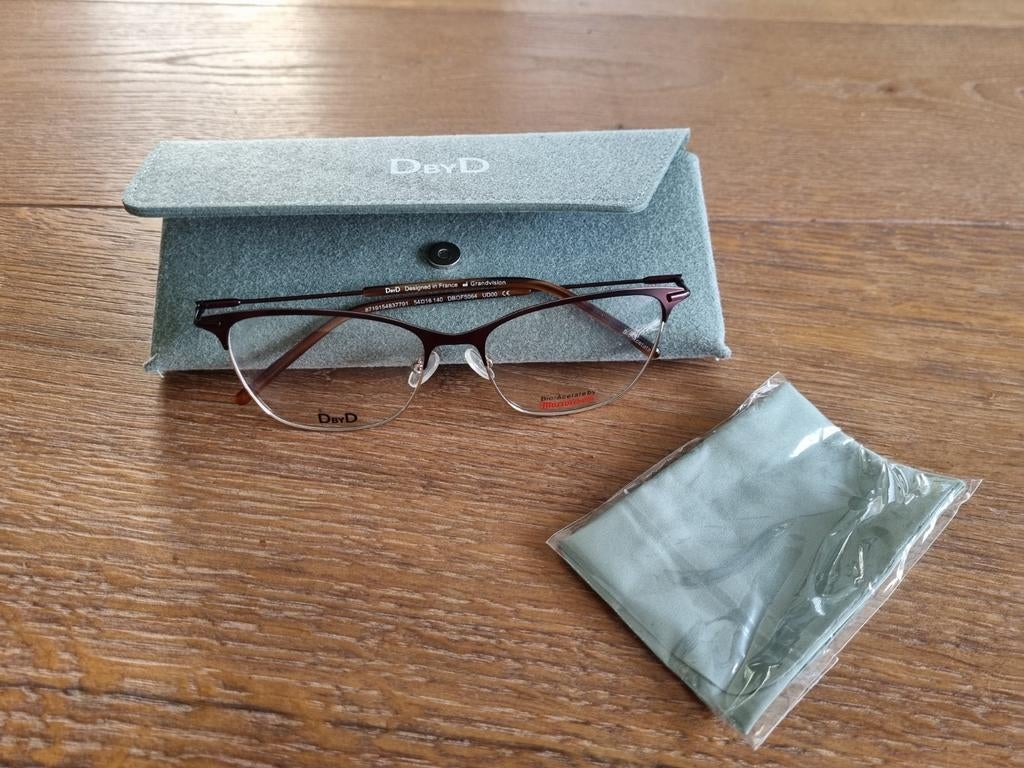 D By D Bril - NIEUW Pearl  montuur, Ophalen, Nieuw, Bril, Overige merken