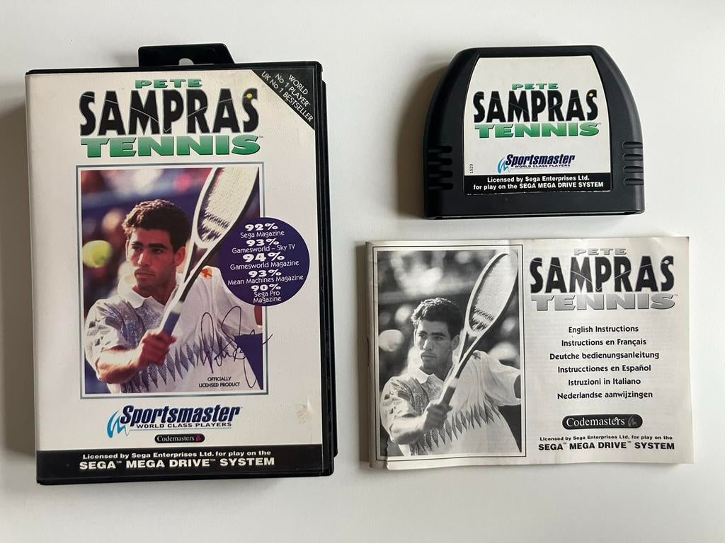 Sampras tennis, Ophalen of Verzenden, Zo goed als nieuw, 3 spelers of meer, Vanaf 3 jaar