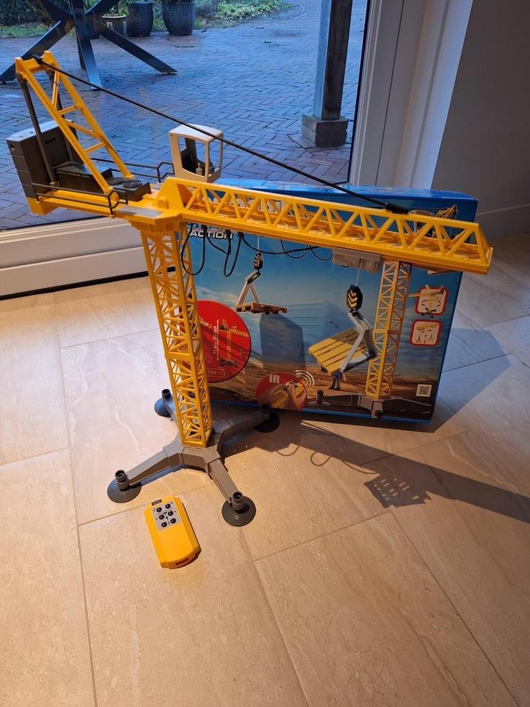Playmobil Hijskraan, Ophalen, Gebruikt