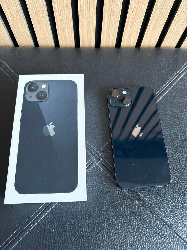 iPhone 13 - Zwart - zo goed als nieuw, Telecommunicatie, Mobiele telefoons | Apple iPhone, 128 GB, Zwart, IPhone 13, Ophalen of Verzenden
