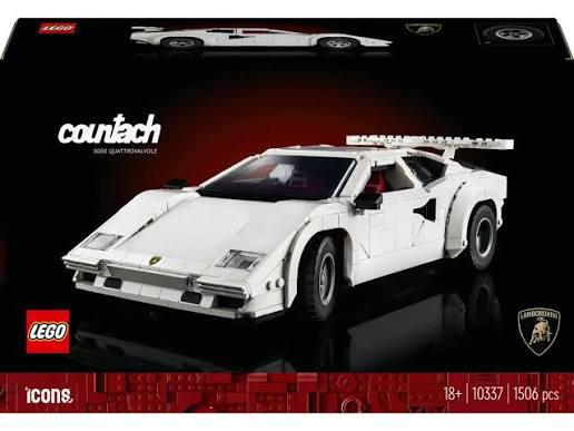 Lego Icons Lamborghini Countach 5000 Quattrovalvole (10337), Ophalen of Verzenden, Nieuw, Complete set, Lego