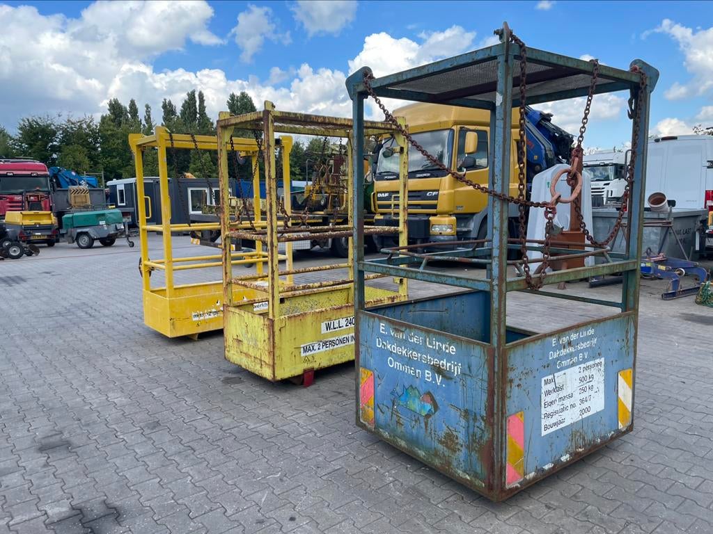 Manbak werkbak personenbak