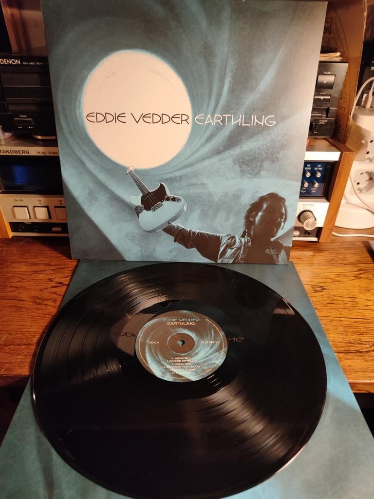 Eddie Vedder - Earthling LP, Ophalen of Verzenden, Zo goed als nieuw, 12 inch