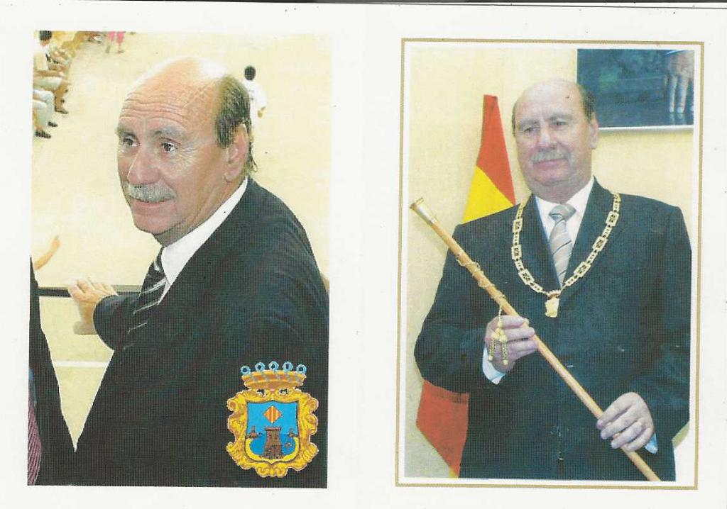 Burgemeester van Benidorm met Ambtsketting, Verzenden, Bidprentje