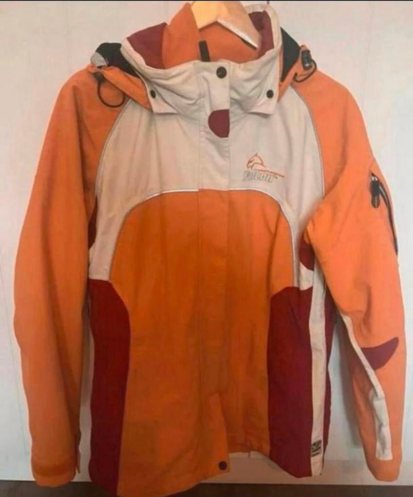 Falcon dames skijas met uitritsbaar vest 42/ XL, Ophalen of Verzenden, Zo goed als nieuw, Maat 42/44 (L), Jack