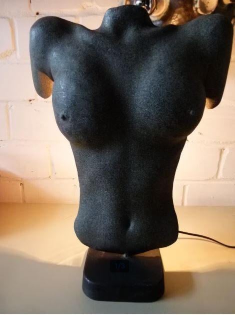 Torso tafellamp muurbelichting sfeerlamp schaal 1/1, Ophalen, 50 tot 75 cm, Pop art, Zo goed als nieuw