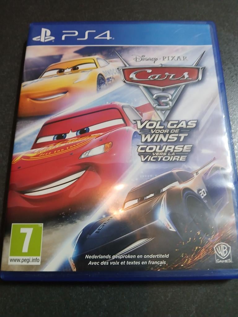 Cars 3: Driven to Win, Ophalen, Gebruikt, 1 speler, Racen en Vliegen