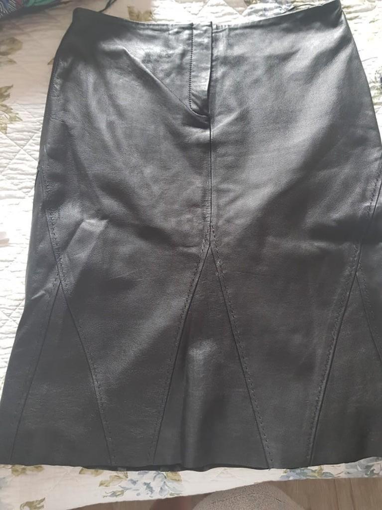 leren rok maat 40, Maat 38/40 (M), Zwart, MNG, Ophalen of Verzenden