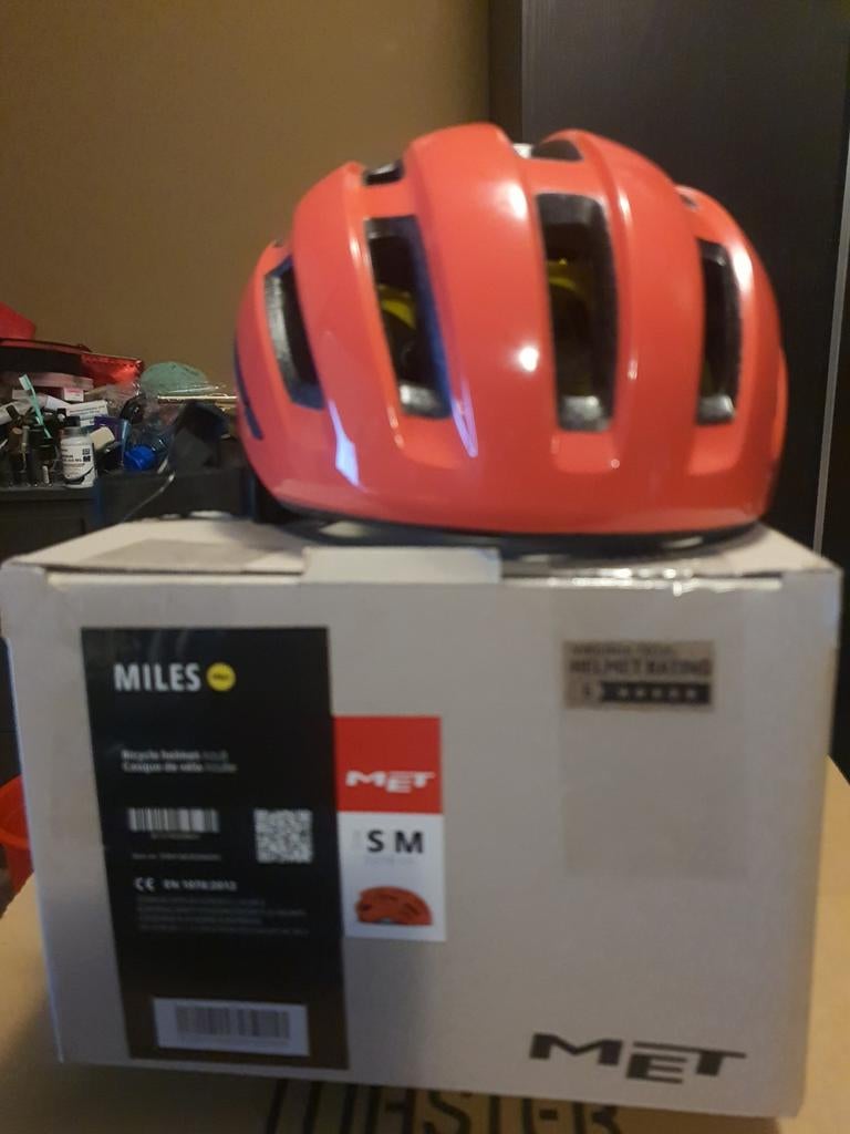 Nieuwe Met Miles Fietshelm - Maat S/M, S, Nieuw, Ophalen of Verzenden, MET