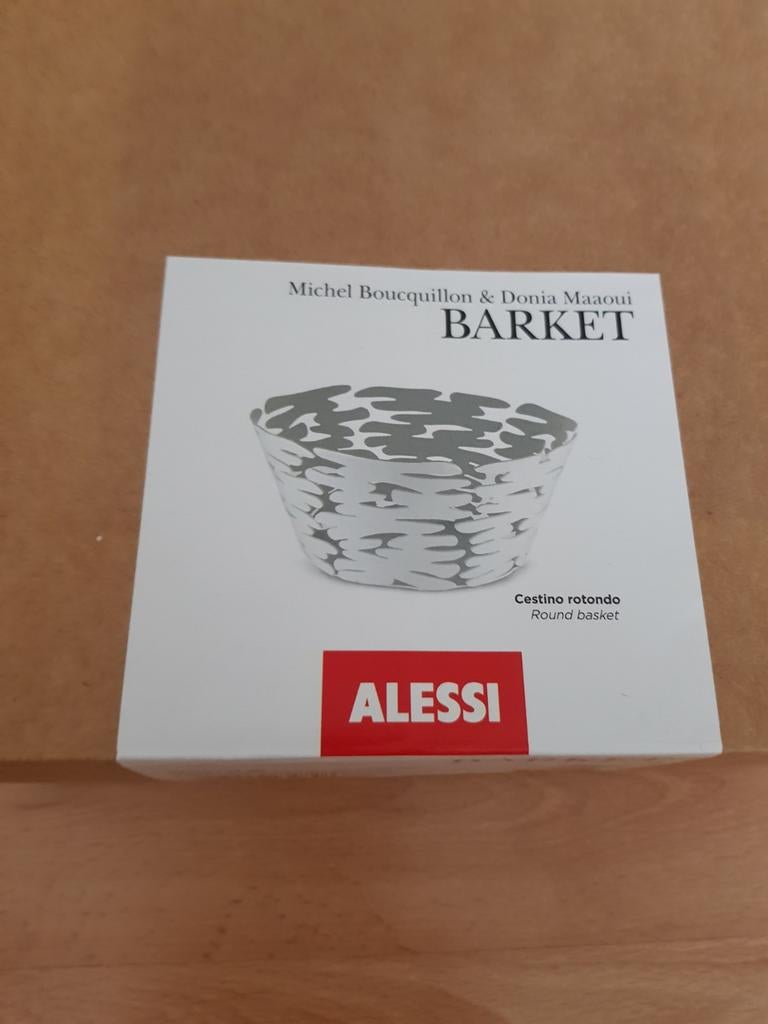 Alessi Barket Schaal - Nieuw in Witstaal, Ophalen of Verzenden, Nieuw, Overige materialen, Schaal