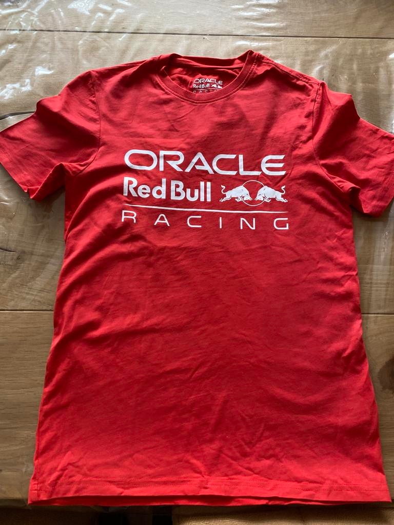 Zgan red bull shirt,  mt M, Ophalen of Verzenden, Zo goed als nieuw, Maat 48/50 (M), Rood