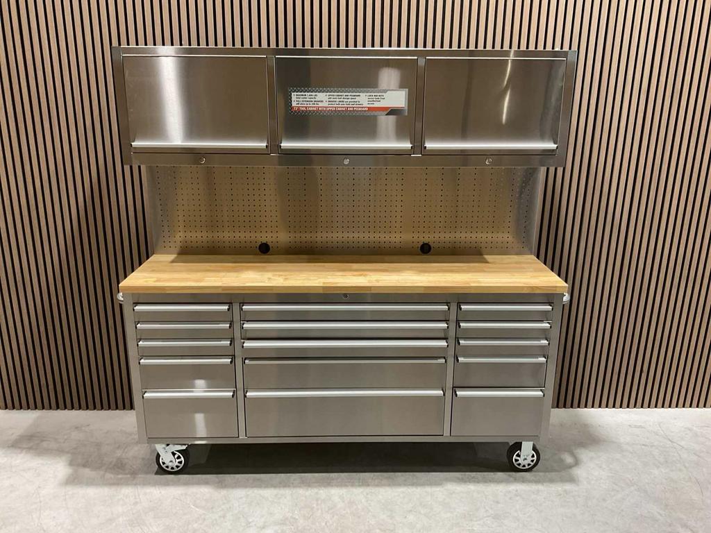 Stahlworks Deluxe RVS 72 inch high 15 laden Werkbank new ‼️, Doe-het-zelf en Verbouw, Werkbanken, Ophalen, Nieuw, 170 cm of meer